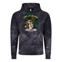 Cloud Black let it snow Vintage Hoodie - CowGirlArtShop