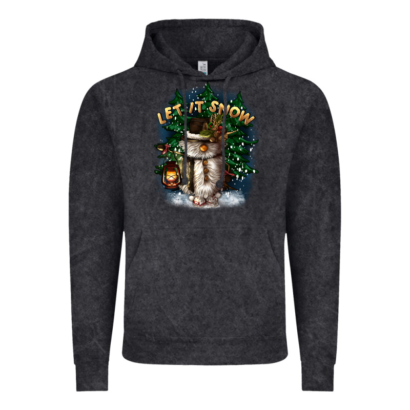 Let It Snow Vintage Hoodie by CowGirlArtShop | Teevron