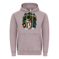 Vintage Zinc let it snow Vintage Hoodie - CowGirlArtShop