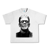 Lunar Rock Classic Halloween Monster Horror Movie Frankenstein Monster Urban Heavy Tee - trangStudio