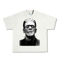 Pistachio Classic Halloween Monster Horror Movie Frankenstein Monster Urban Heavy Tee - trangStudio