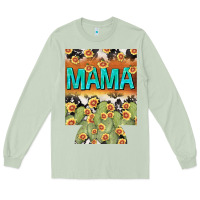 Matcha Western Mama can cooler Mother's Day Long Sleeve Tee - HowdyJamesFarm