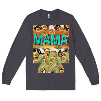 Smoke Western Mama can cooler Mother's Day Long Sleeve Tee - HowdyJamesFarm
