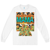White Western Mama can cooler Mother's Day Long Sleeve Tee - HowdyJamesFarm