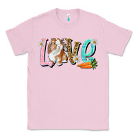Bubblegum Pink Love Easter Rabbit Classic Tee - NancyCooperArtShop