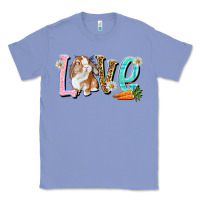 Colony Blue Love Easter Rabbit Classic Tee - NancyCooperArtShop