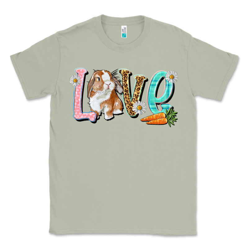 Love Easter Rabbit Classic Tee by NancyCooperArtShop | Teevron