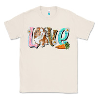 Natural Love Easter Rabbit Classic Tee - NancyCooperArtShop