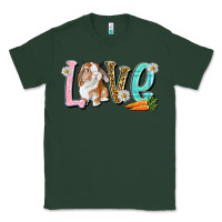 Sports Green Love Easter Rabbit Classic Tee - NancyCooperArtShop