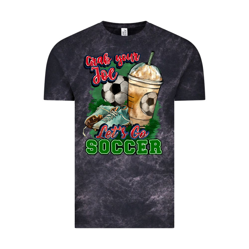 Grab Your Joe Let's Go Soccer Vintage Tee by HowdyJamesFarm | Teevron