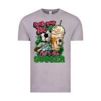 Vintage Zinc Grab your joe let's go Soccer Vintage Tee - HowdyJamesFarm