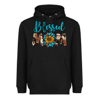 Black blessed mom Heavyweight Hoodie - Artiststas