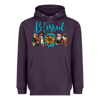 Plum blessed mom Heavyweight Hoodie - Artiststas
