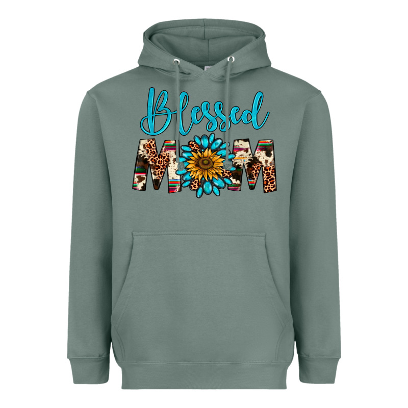 Blessed Mom Heavyweight Hoodie by Artiststas | Teevron
