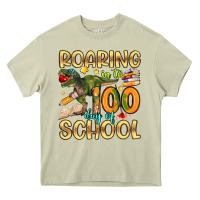 Mossy roaring in to 100 day of school Heavy Core Tee - Artiststas