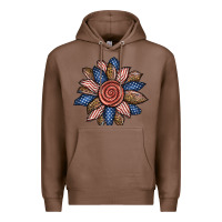 Chestnut american sunflower Premium Hoodie - BundleAndBundleShop