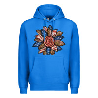True Royal american sunflower Premium Hoodie - BundleAndBundleShop