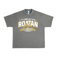 Tornado Roatan Honduras Souvenir Roatan Gift Travel Urban Heavy Tee - trangStudio