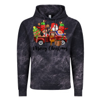 Cloud Black merry christmas truck gnomies Vintage Hoodie - CowGirlArtShop