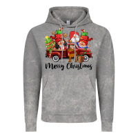 Cloud Rock merry christmas truck gnomies Vintage Hoodie - CowGirlArtShop