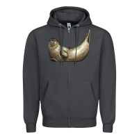 Smoke sea seal Zipper Hoodie - LillyAllenDesigns