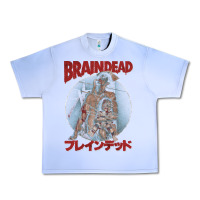 Grape Ice Braindead-Ob7An Urban Heavy Tee - trangStudio
