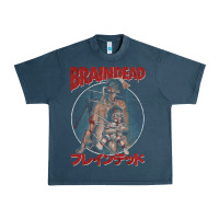 Midnight Navy Braindead-Ob7An Urban Heavy Tee - trangStudio