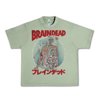 Oil Green Braindead-Ob7An Urban Heavy Tee - trangStudio