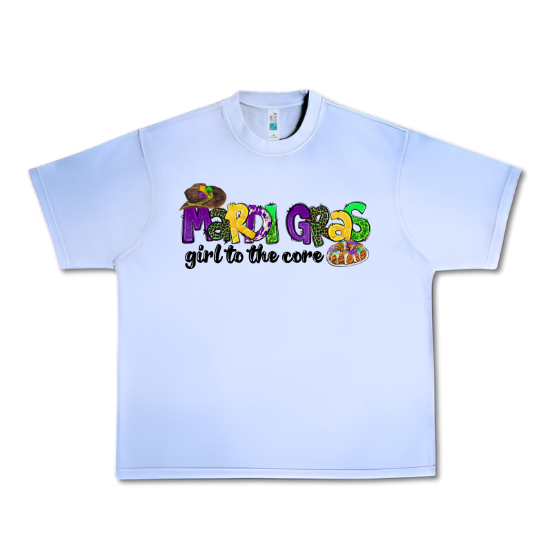 Mardi Gras Girl To The Core Urban Heavy Tee by CowGirlArtShop | Teevron