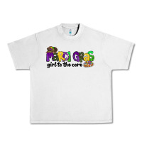 Lunar Rock mardi gras girl to the core Urban Heavy Tee - CowGirlArtShop