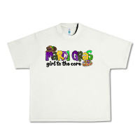 Pistachio mardi gras girl to the core Urban Heavy Tee - CowGirlArtShop