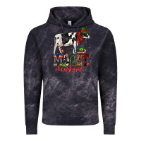 Cloud Black mooey christmas cow Vintage Hoodie - CowGirlArtShop