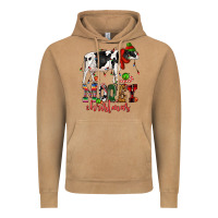 Vintage Camel mooey christmas cow Vintage Hoodie - CowGirlArtShop