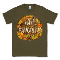 Army Green Fall Is My Favorite Color Classic Tee - texasbilliewilder