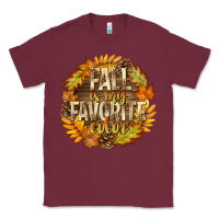 Burgundy Fall Is My Favorite Color Classic Tee - texasbilliewilder