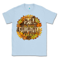 Dusty Blue Fall Is My Favorite Color Classic Tee - texasbilliewilder