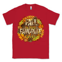 Red Fall Is My Favorite Color Classic Tee - texasbilliewilder