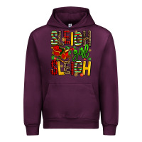 Mauve Wine sleigh girl sleigh Urban Hoodie - AdoDesignShop