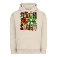 Pigment French Oak sleigh girl sleigh Urban Hoodie - AdoDesignShop