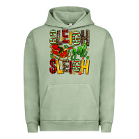 Pigment Oil Green sleigh girl sleigh Urban Hoodie - AdoDesignShop