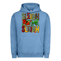 Pigment Pebble Blue sleigh girl sleigh Urban Hoodie - AdoDesignShop