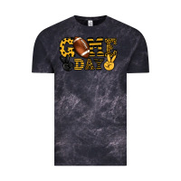 Cloud Black Game day yellow and black team color Vintage Tee - HowdyJamesFarm