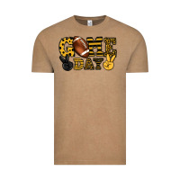 Vintage Coffee Game day yellow and black team color Vintage Tee - HowdyJamesFarm
