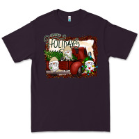 Plum happy holidays gnomes Christmas Truck Premium Tee - Bettercallsaul