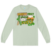 Safety First Drink With A Nurse St. Patrick's Day Long Sleeve Tee | Teevron