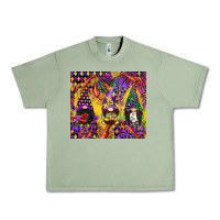 Oil Green mardi gras gnome Urban Heavy Tee - CowGirlArtShop