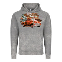 Cloud Rock merry christmas truck Vintage Hoodie - CowGirlArtShop