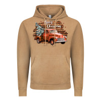 Vintage Camel merry christmas truck Vintage Hoodie - CowGirlArtShop