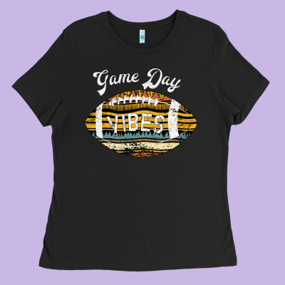 Game Day Vibes Ladies Tee Designed By Bettercallsaul