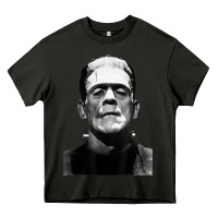 Asphalt Classic Halloween Monster Horror Movie Frankenstein Monster Heavy Core Tee - trangStudio